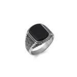 Black Tiger Eye Silent Ring