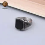 Black Tiger Eye Silent Ring
