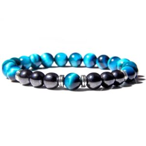 blue tiger eye calming bracelet 1