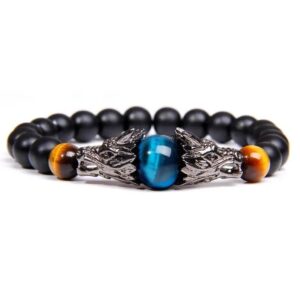 dragon eye stone bracelet natural stones 1