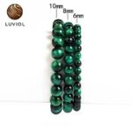 Green Tiger Eye Natural Stone Bracelet