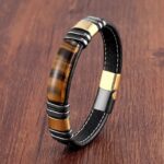 luxury tiger eye bracelet for men 2 1