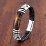 luxury tiger eye bracelet for men 4 1