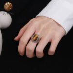 Magnificent Tiger's Eye Ring for Women