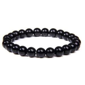 natural black onyx ergonomic bracelet 1