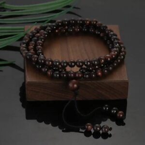 porthole necklace black waxed cord 1