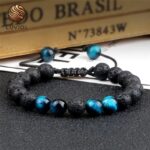 Powerful Energy Falcon Stone Bracelet