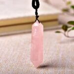 Quartz Necklace for Men in Smoky Quartz