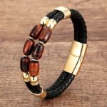 Semiprecious Bull's Eye Bracelet