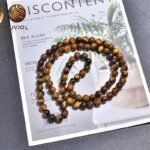 Tiger Eye Bead Necklace – Round Beads