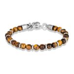 Tiger Eye Bracelet for Men – Beaded