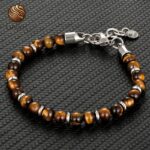 Tiger Eye Bracelet for Men – Beaded