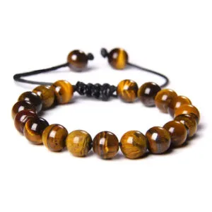 tiger eye bracelet in natural stone Tiger Eye Bracelet Luviol