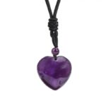 Tiger Eye Heart Pendant