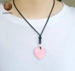 Tiger Eye Heart Pendant