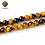 tiger eye mala necklace 108 beads 3 1