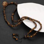 Tiger Eye Protection Necklace: Vibration Energy