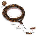 Tiger Eye Protection Necklace: Vibration Energy