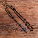 tiger eye rosary 70cm 3 1
