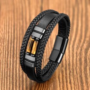 tiger eye stone bracelet for men 1