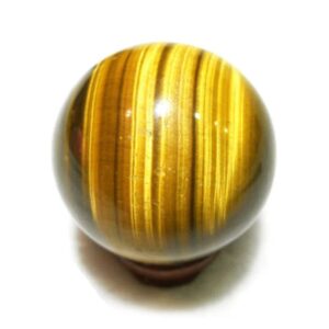 tiger eye stone round shape 1