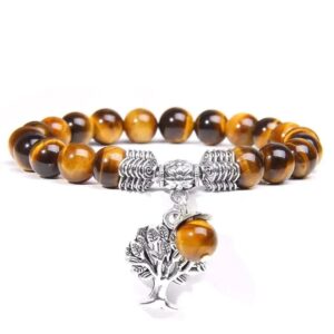 tiger eye tree of life bracelet 1