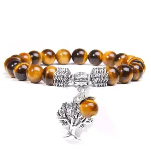 tiger eye tree of life bracelet Tiger Eye Bracelet Luviol