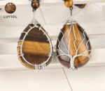 Tiger Eye Tree of Life Necklace