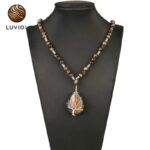 Tiger Eye Tree of Life Necklace