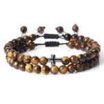 Timeless Elegance Cross Pearl Bracelet
